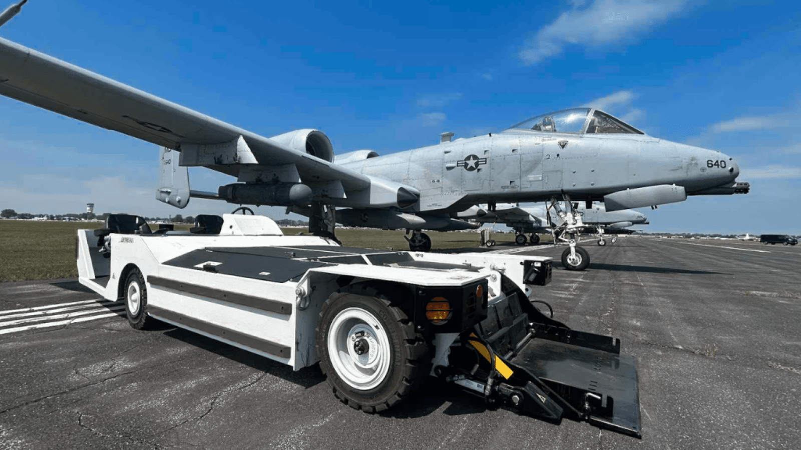 Current Project: Electric Self-Driving Airplane Tugs for F-117s (what?)