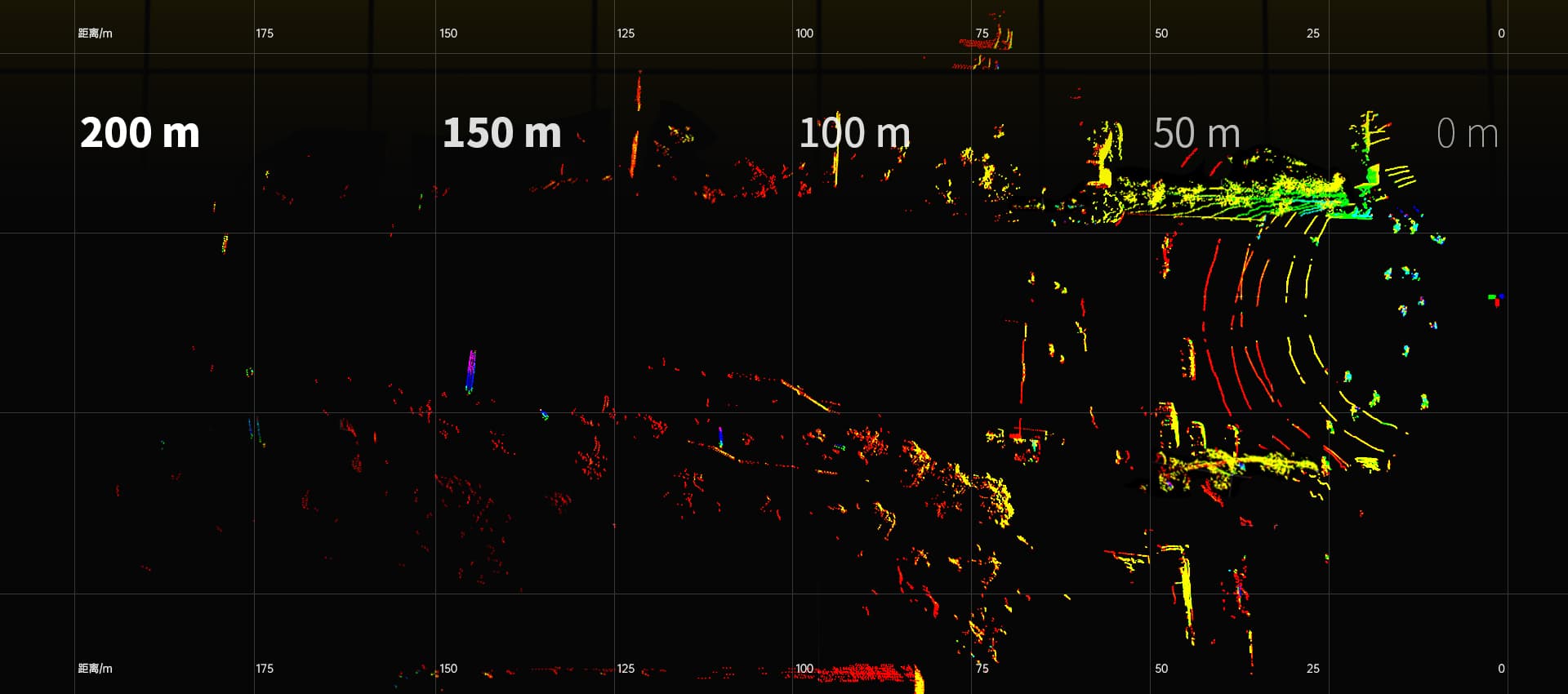 A distance test from the LS CH32 32-line hybrid solid-state LiDAR. Over 200m during the day! This is way better than my old 3D camera.