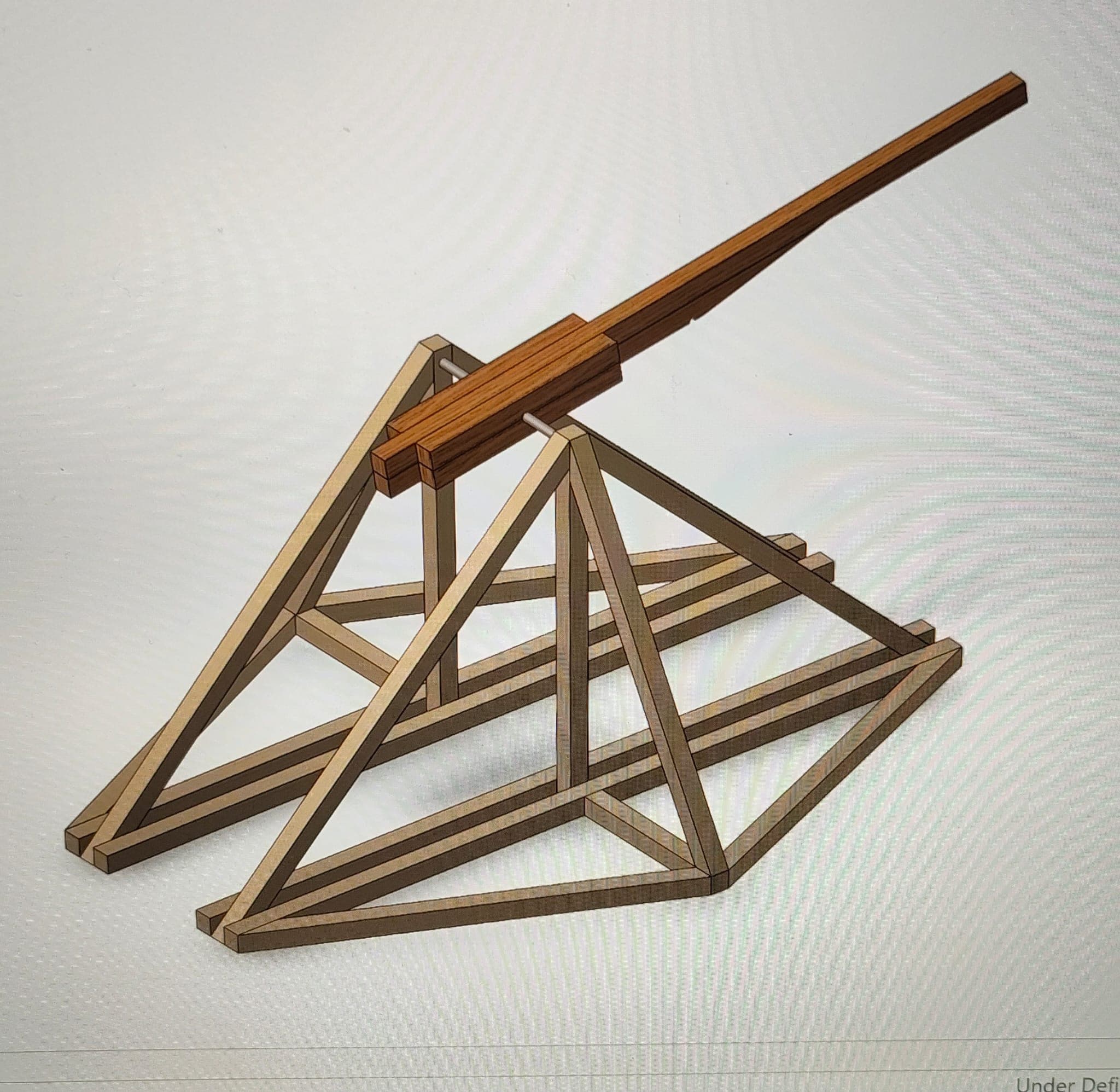 Our initial CAD design